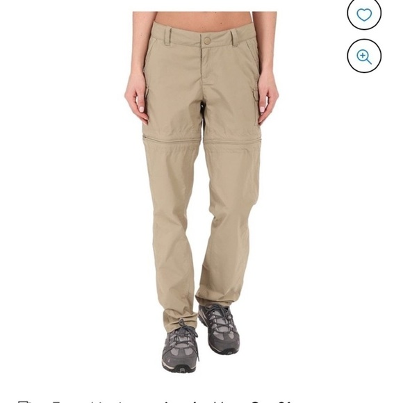 The North Face Women's Tan Paramount 2 Convertible Pants 16 Gorpcore Hiking - Picture 2 of 15